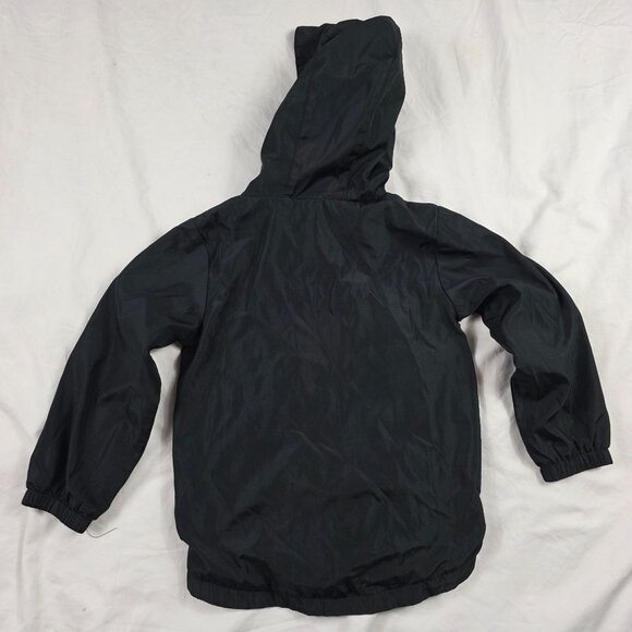 Little Bipsy Collection Bots 2T-3T Black Jacket Lightweight Windbreaker Coat - Picture 2 of 5